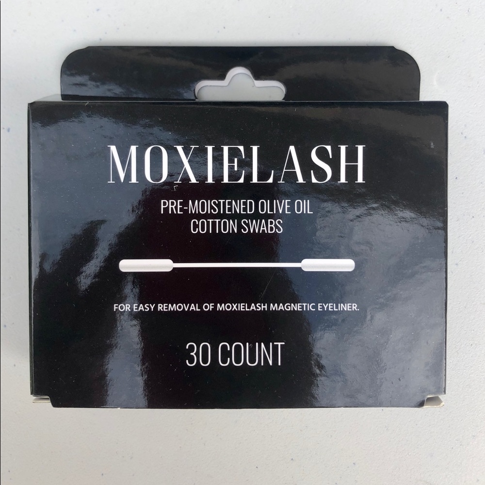 Moxielash Pre Moistened Olive Oil Cotton Swabs